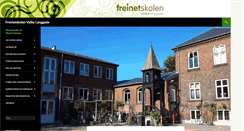 Desktop Screenshot of freinetskolen.dk
